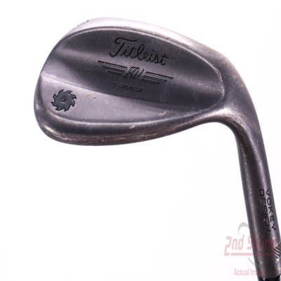 Titleist Vokey SM7 Jet Black Wedge Lob LW 62° 8 Deg Bounce M Grind SM7 BV Steel Wedge Flex Right Handed 35.5in