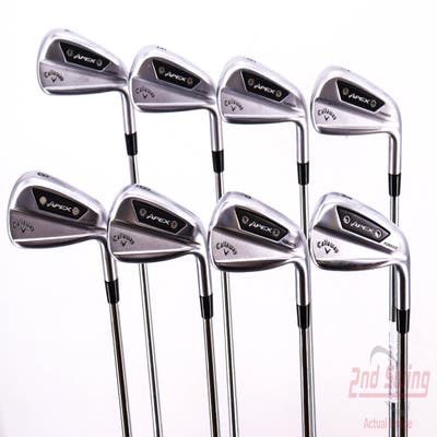 Callaway Apex Ai200 Iron Set 4-PW AW FST KBS Tour Steel X-Stiff Right Handed 38.5in