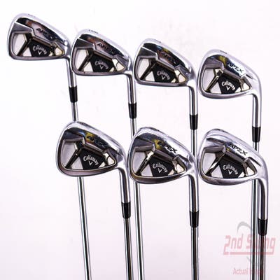 Callaway Apex 21 Iron Set 5-PW AW Nippon NS Pro Modus 3 Tour 120 Steel Stiff Right Handed 38.5in