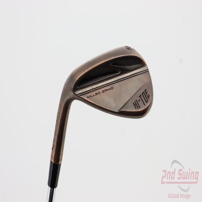 TaylorMade Milled Grind HI-TOE 3 Copper Wedge Lob LW 58° 13 Deg Bounce FST KBS Hi-Rev 2.0 115 Steel Wedge Flex Left Handed 35.0in