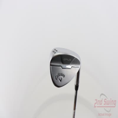 Callaway Opus Brushed Chrome Wedge Sand SW 54° 12 Deg Bounce S Grind Dynamic Gold Mid 115 Wedge Steel Wedge Flex Right Handed 35.5in