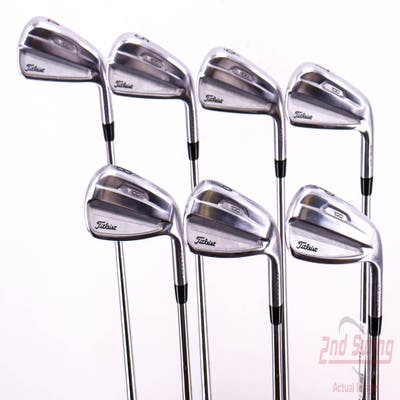 Titleist 2021 T100 Iron Set 4-PW Nippon NS Pro Modus 3 Tour 130 Steel X-Stiff Right Handed 38.25in