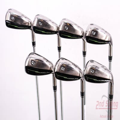 Wilson Staff Launch Pad 2 Iron Set 5-PW AW FST KBS Max Ultralite Steel Regular Right Handed 38.5in