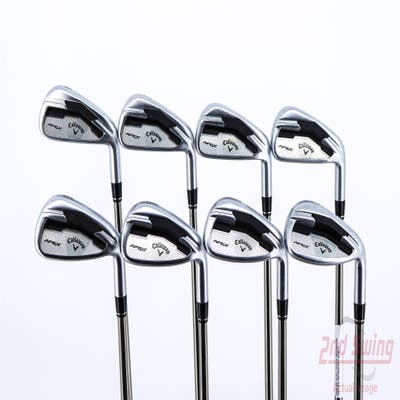 Callaway Apex Iron Set 4-PW SW UST Mamiya Recoil 660 Graphite Senior Right Handed 38.0in