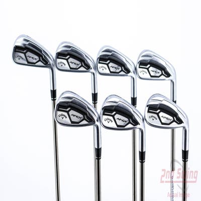 Callaway Apex CF16 Iron Set 4-PW UST Mamiya Recoil 760 ES Graphite Senior Right Handed 38.0in