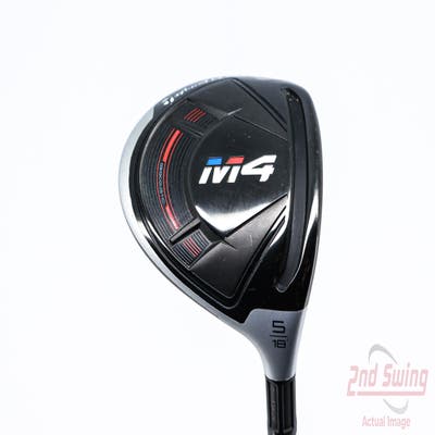 TaylorMade M4 Fairway Wood 5 Wood 5W 18° Fujikura ATMOS 6 Red Graphite Stiff Right Handed 42.5in