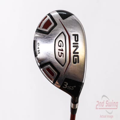 Ping G15 Fairway Wood 3 Wood 3W 15.5° Ping TFC 149F Graphite Stiff Right Handed 43.0in