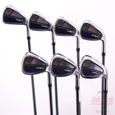 Callaway Paradym Iron Set 5-PW GW UST Recoil Dart HB 65 IP Blue Graphite Senior Right Handed 38.5in