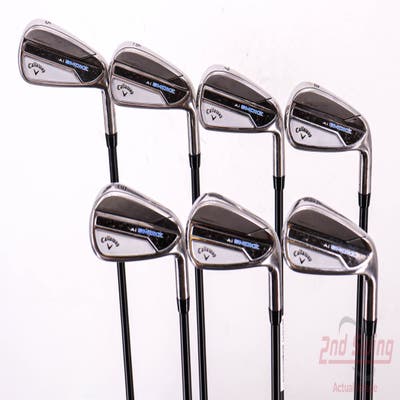 Callaway Paradym Ai Smoke Iron Set 5-PW AW FST KBS PGI 70 Graphite Regular Right Handed 38.5in