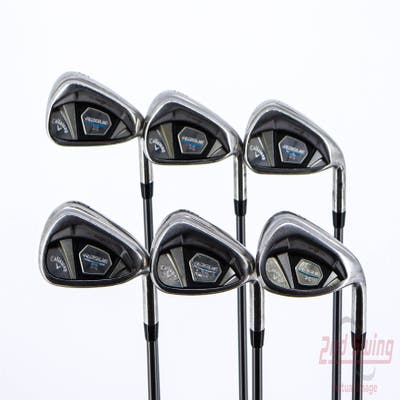 Callaway Rogue X Iron Set 5-PW Aldila Synergy Blue 50 Graphite Senior Right Handed 38.75in