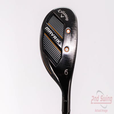 Callaway Mavrik Hybrid 6 Hybrid 26° Fujikura Vista Pro 40 Graphite Senior Right Handed 39.0in