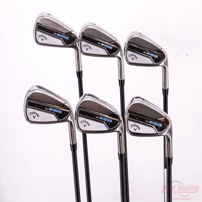 Callaway Paradym Ai Smoke Iron Set 5-PW Project X Cypher 2.0 70 Graphite Stiff Right Handed 38.5in