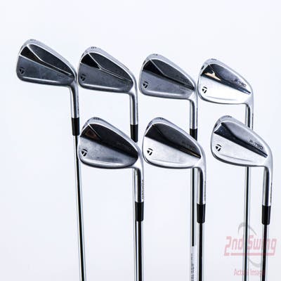 TaylorMade 2021 P790 Iron Set 5-PW AW Project X Rifle 6.5 Steel X-Stiff Right Handed 38.0in