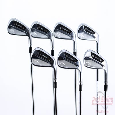 Callaway Apex CB 24 Iron Set 4-PW Project X LZ 6.0 Steel Stiff Right Handed 38.25in