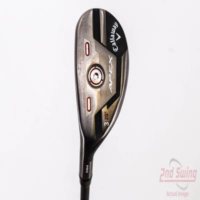 Callaway Apex Pro 21 Hybrid 3 Hybrid 20° PX HZRDUS Smoke Black 80 Graphite Stiff Left Handed 40.0in