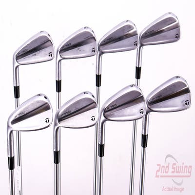 TaylorMade 2023 P790 Iron Set 4-PW AW FST KBS Tour C-Taper Lite Steel Soft Regular Left Handed 38.5in