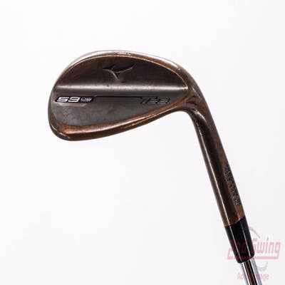 Mizuno T22 Denim Copper Wedge Lob LW 58° 8 Deg Bounce C Grind Project X LZ 5.5 Steel Regular Right Handed 35.75in