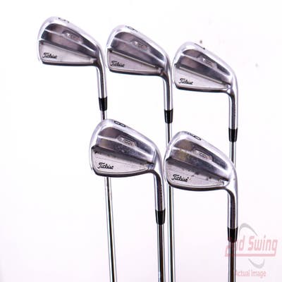 Titleist 2021 T100S Iron Set 5-9 Iron Project X Rifle 7.0 Steel X-Stiff Right Handed 38.0in