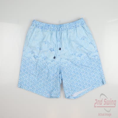 New Mens Peter Millar Shorts Small S Blue MSRP $100