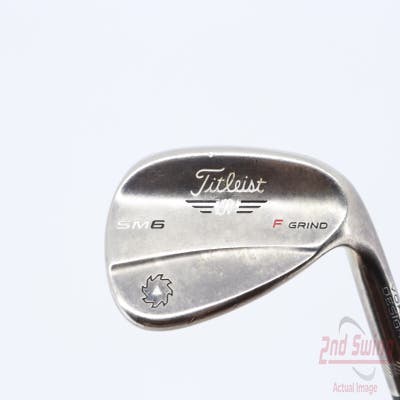 Titleist Vokey SM6 Steel Grey Wedge Gap GW 52° 8 Deg Bounce F Grind SM6 BV Steel Wedge Flex Right Handed 35.5in