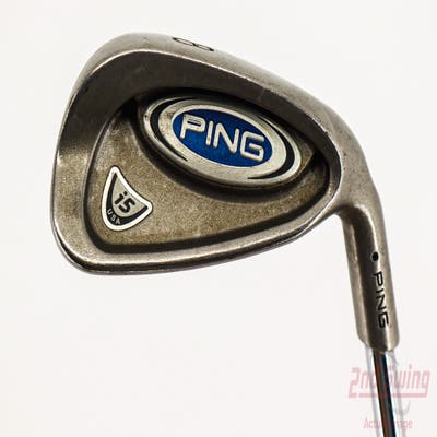 Ping i5 Single Iron 8 Iron Stock Steel Shaft Steel Wedge Flex Right Handed Black Dot 36.5in