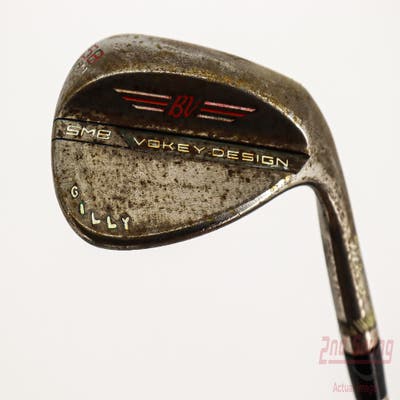 Titleist Vokey SM8 Raw Wedge Lob LW 58° 8 Deg Bounce M Grind Titleist Vokey BV Steel Wedge Flex Right Handed 35.75in