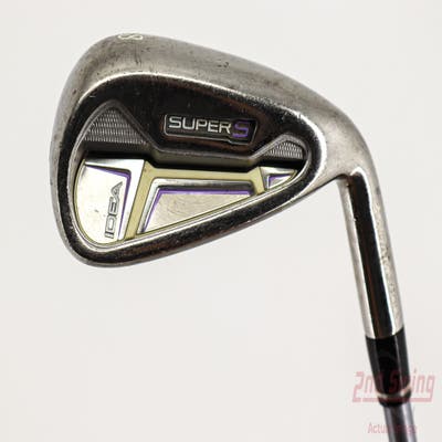 Adams Idea Super S Single Iron 8 Iron Stock Graphite Shaft Graphite Ladies Right Handed 35.75in