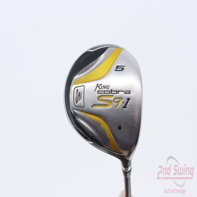 Cobra S9-1 F Fairway Wood 5 Wood 5W 18° Cobra Aldila DVS-HL 55 Graphite Stiff Right Handed 42.5in