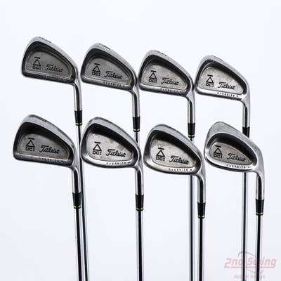 Titleist DCI Black Oversize + Iron Set 3-PW Stock Steel Shaft Steel Stiff Right Handed 38.0in