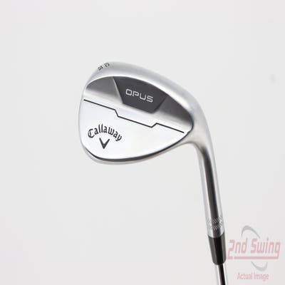 Callaway Opus Brushed Chrome Wedge Lob LW 60° 10 Deg Bounce S Grind True Temper Dynamic Gold X100 Steel X-Stiff Right Handed 35.75in