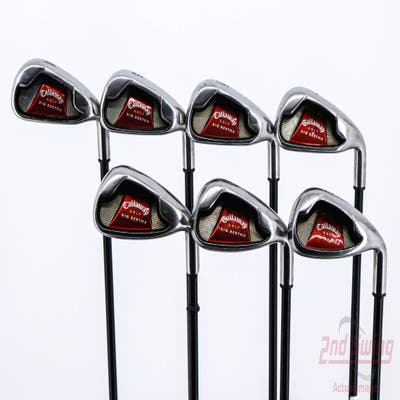 Callaway 2008 Big Bertha Iron Set 4-PW Callaway Stock Graphite Graphite Regular Right Handed 38.25in