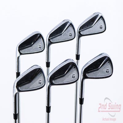 TaylorMade P7MC Iron Set 5-PW FST KBS C-Taper 130 Steel X-Stiff Left Handed 39.5in