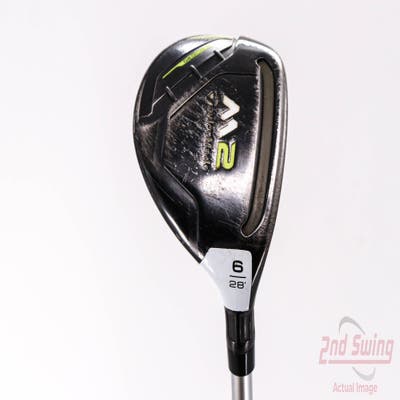 TaylorMade M2 Hybrid 6 Hybrid 28° TM M2 Reax Graphite Ladies Right Handed 38.5in