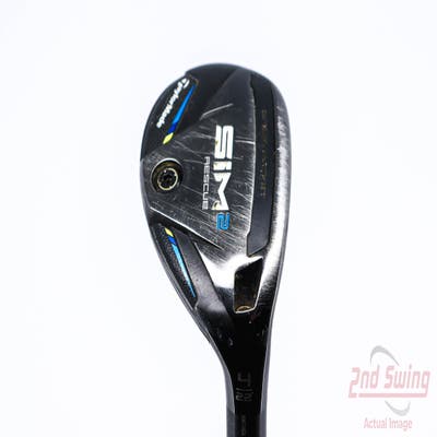 TaylorMade SIM2 Rescue Hybrid 4 Hybrid 22° MCA Tensei AV Blue Raw 70 Graphite Regular Right Handed 40.0in