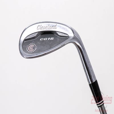 Cleveland CG16 Chrome Zip Groove Wedge Gap GW 52° 10 Deg Bounce Stock Graphite Shaft Graphite Ladies Right Handed 35.0in