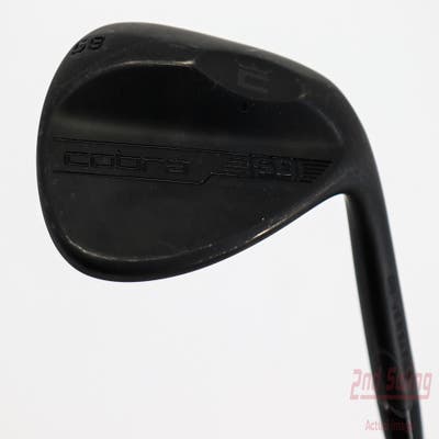 Mint Cobra 2023 KING SB Black QPQ Wedge Lob LW 58° 8 Deg Bounce Versatile FST KBS Hi-Rev 2.0 Steel Stiff Right Handed 35.25in