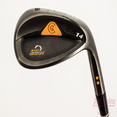 Cleveland CG14 Gunmetal Wedge Sand SW 56° 14 Deg Bounce Cleveland Traction Wedge Steel Wedge Flex Right Handed 35.5in