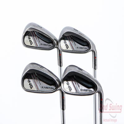 Ping 2014 Karsten Iron Set 7-PW Ping ULT 210 Ladies Lite Graphite Ladies Right Handed Red dot 36.5in