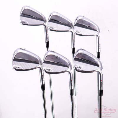 Ping i530 Iron Set 6-PW GW Dynamic Gold Mid 100 Steel Stiff Right Handed Red dot 38.0in