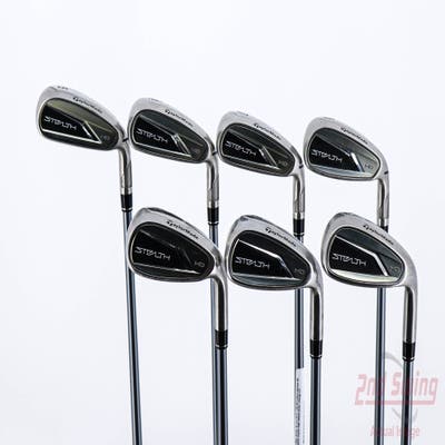 TaylorMade Stealth HD Iron Set 5-PW AW Fujikura Speeder NX 50 Graphite Regular Right Handed 38.5in