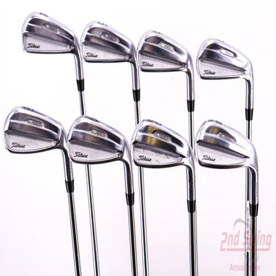 Titleist 2021 T100S Iron Set 4-PW GW Project X LZ 6.0 Steel Stiff Right Handed +2 Degrees Upright 38.0in