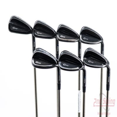 Ping G710 Iron Set 5-PW AW UST Mamiya Recoil 780 ES Graphite Regular Right Handed Blue Dot 39.0in