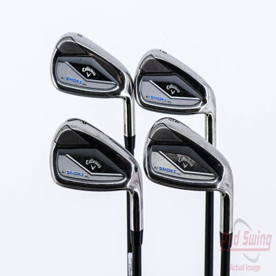 Callaway Paradym Ai Smoke HL Iron Set 8-PW AW Project X Cypher 2.0 50 Graphite Senior Right Handed 36.75in