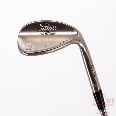 Titleist Vokey SM5 Gold Nickel Wedge Lob LW 60° 11 Deg Bounce K Grind Titleist SM5 BV Steel Wedge Flex Right Handed 35.5in