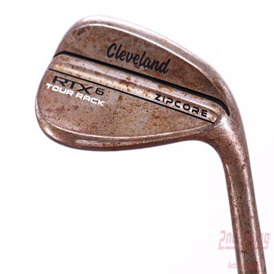 Cleveland RTX 6 ZipCore Tour Rack Raw Wedge Gap GW 50° 10 Deg Bounce Dynamic Gold Spinner TI Steel Stiff Right Handed 36.5in