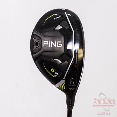 Ping G430 MAX Fairway Wood 7 Wood 7W 21° PX HZRDUS Smoke Red RDX 70 Graphite Stiff Right Handed 41.75in