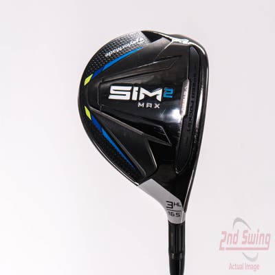 TaylorMade SIM2 MAX Fairway Wood 3 Wood HL 16.5° Accra FX-F100 Graphite Senior Right Handed 43.75in