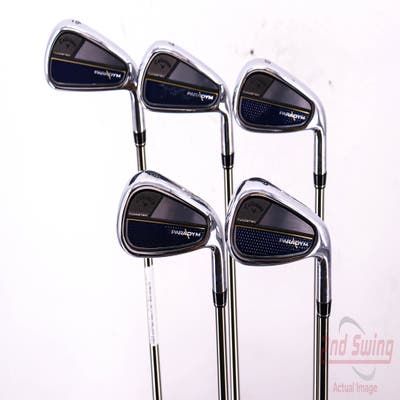 Callaway Paradym Iron Set 6-PW UST Mamiya Recoil ESX 460 F2 Graphite Senior Right Handed 37.75in