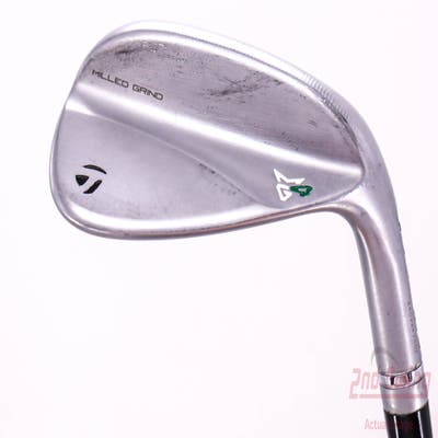 TaylorMade Milled Grind 4 Chrome Wedge Gap GW 50° 9 Deg Bounce SB Accra iS5 Graphite Wedge Flex Right Handed 35.5in