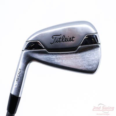 Titleist U 500 Utility Utility Iron 3 Utility PX HZRDUS Smoke Black 90 Graphite Stiff Left Handed 39.25in